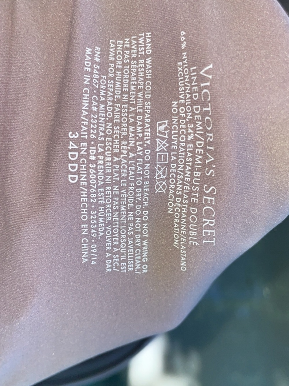 Victoria's Secret Double Push-Up Bra in Light Brown